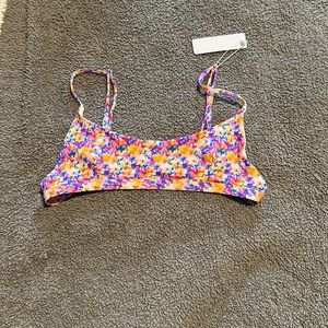 Beautiful floral swim top